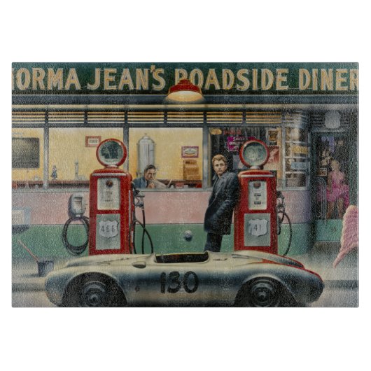 運命のハイウェー カッティングボード (正面)