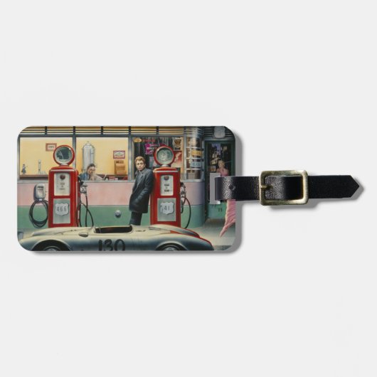 運命のハイウェー ラゲッジタグ (正面横)