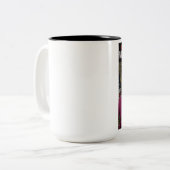 運命のブッシュのcheneyの白い家からの物語 ツートーンマグカップ (正面左)