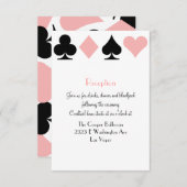 運命のラスベガスの結婚披露宴余分情報 エンクロージャーカード (正面/裏面)