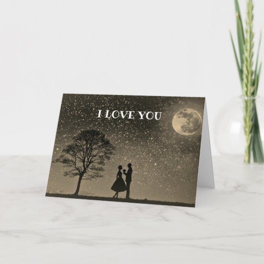 運命の人愛してる プロポーズ ロマンチック ユニーク カード (正面)