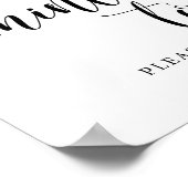 運命の出会い ラスティック ウェディング ミント ギフト サイン (角)