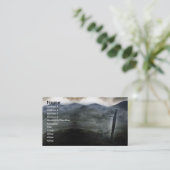 運命の剣の名刺 名刺 (スタンド正面)