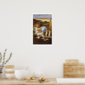 運命の変化の寓話(油o ポスター (キッチン)