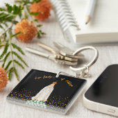 運命の女神のロウソクの行列 キーホルダー (正面右)