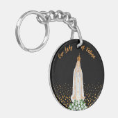 運命の女神のロウソクの行列 キーホルダー (正面左)