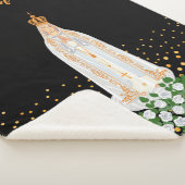 運命の女神のロウソクの行列 シェルパブランケット (3/4)