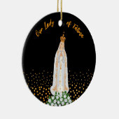 運命の女神のロウソクの行列 セラミックオーナメント (右)