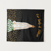 運命の女神のロウソクの行列 タペストリー (正面(横))