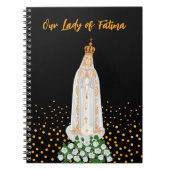 運命の女神のロウソクの行列 ノートブック (正面)