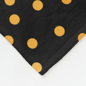 運命の女神のロウソクの行列 フリースブランケット (角)