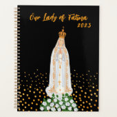 運命の女神のロウソクの行列 プランナー手帳 (正面)