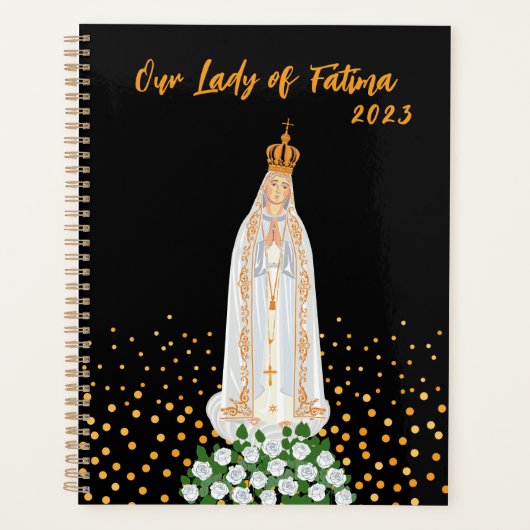 運命の女神のロウソクの行列 プランナー手帳 (正面)