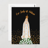 運命の女神のロウソクの行列 ポストカード (正面/裏面)