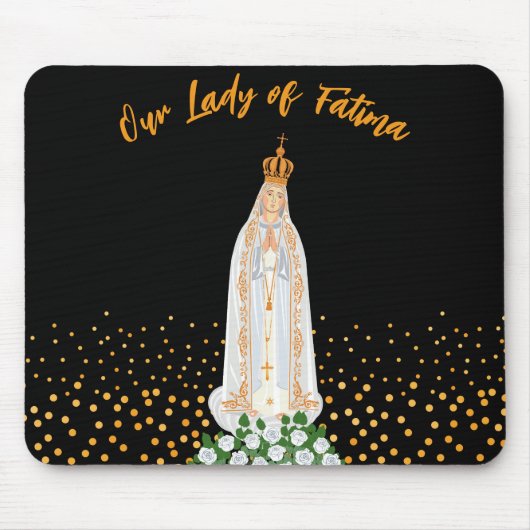 運命の女神のロウソクの行列 マウスパッド (正面)