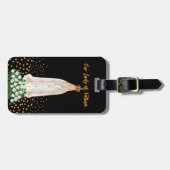 運命の女神のロウソクの行列 ラゲッジタグ (正面横)