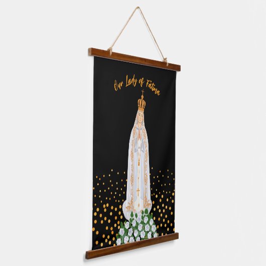 運命の女神のロウソクの行列 吊り下げ型タペストリー (傾斜あり)