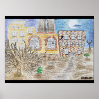 運命の定められた機械の壊れた工場 ポスター