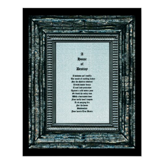 運命の家 ポスター (正面)