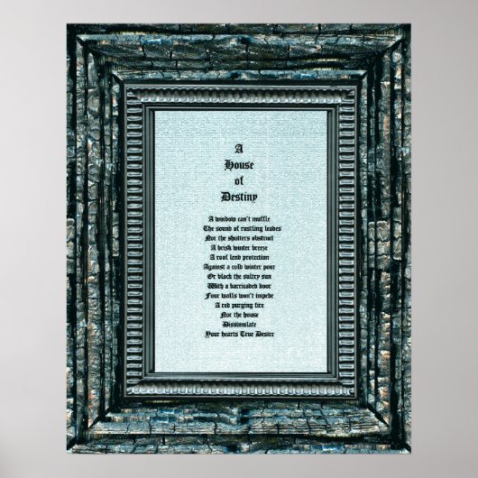 運命の家 ポスター (正面)