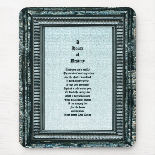 運命の家 マウスパッド (正面)