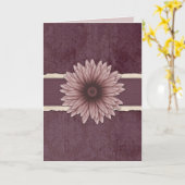 運命の恋人たちを定義する愛 カード (黄色い花)