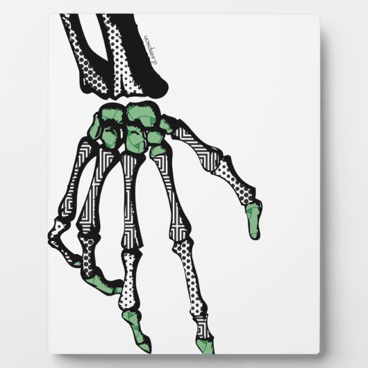 運命の極めて重要な手 フォトプラーク (正面)