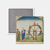 運命の歯車を持つボエティウス マグネット (正面/裏面)