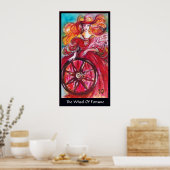 運命の歯車失ったに影を落とすタロット ポスター (キッチン)