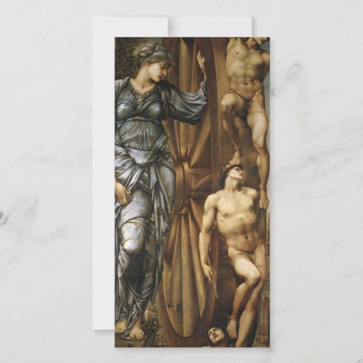 運命の歯車(エドワード・バーン=ジョーンズ作) カード (正面)