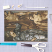 運命の歯車（エドワード・バーン=ジョーンズ作） 薄葉紙 (クラフト)