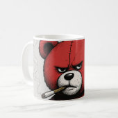 『運命の気難しい熊』 コーヒーマグカップ (正面左)