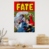 運命の生き物の鏡ヴィンテージ漫画 ポスター (キッチン)