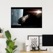 運命の端に ポスター (ホームオフィス)