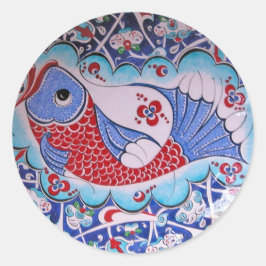 運命の象徴/タイル美術 ラウンドシール