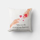 運命の赤い糸が結ぶ手と心　～エテル～ クッション (正面)