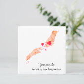 運命の赤い糸が結ぶ手と心　～エテル～ 招待状 (スタンド正面)