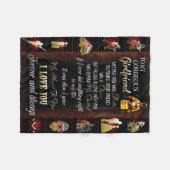 運命の選択私の人生の消防士でコントロール フリースブランケット (正面(横))