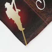 運命の選択私の人生の消防士でコントロール フリースブランケット (角)