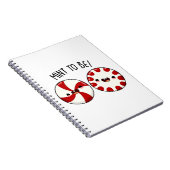 運命の面白いスイートキャンディパン ノートブック (右側)