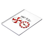 運命の面白いスイートキャンディパン ノートブック (左側)