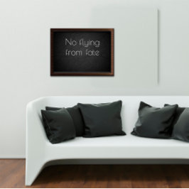 運命の飛んでいるポスターから感動的なし ポスター