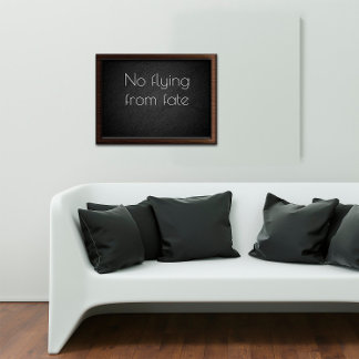 運命の飛んでいるポスターから感動的なし ポスター