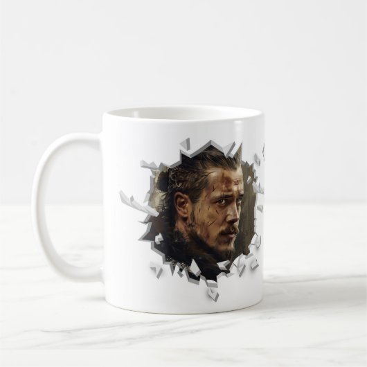 運命は壁のマグカップの全ての穴 コーヒーマグカップ (左)