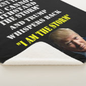 運命は大統領にTRUMPささやきます シェルパブランケット (3/4)