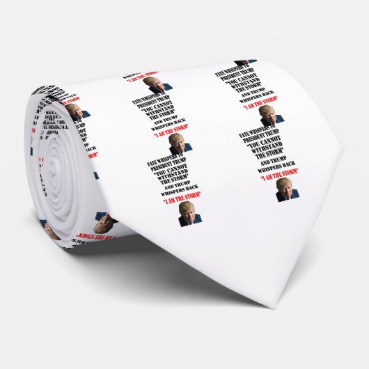 運命は大統領にTRUMPささやきます ネクタイ (ロール)