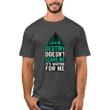 運命は私を怖がらせない。私を待っている。