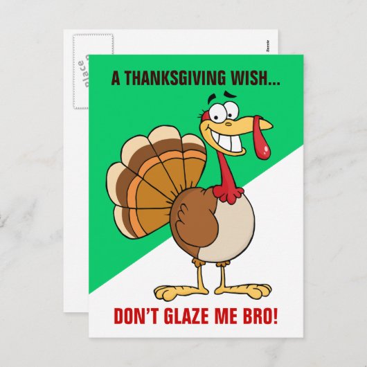 運命を決めたトルコの最後の感謝祭 シーズンポストカード (正面/裏面)