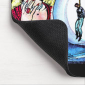 運命ザウィッチフォーチュンテラーヴィンテージ漫画 マウスパッド (コーナー)