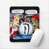 運命ザウィッチフォーチュンテラーヴィンテージ漫画 マウスパッド (マウス)